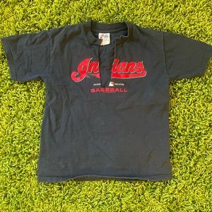 RARE Vintage 2002 Indians MLB Baby Tee